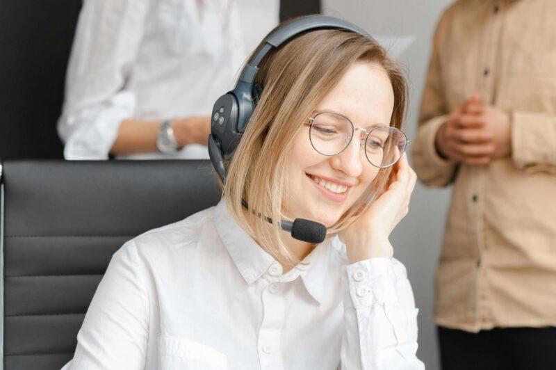 Support agent on call