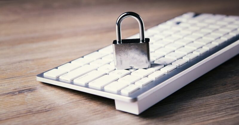 Keyboard with lock
